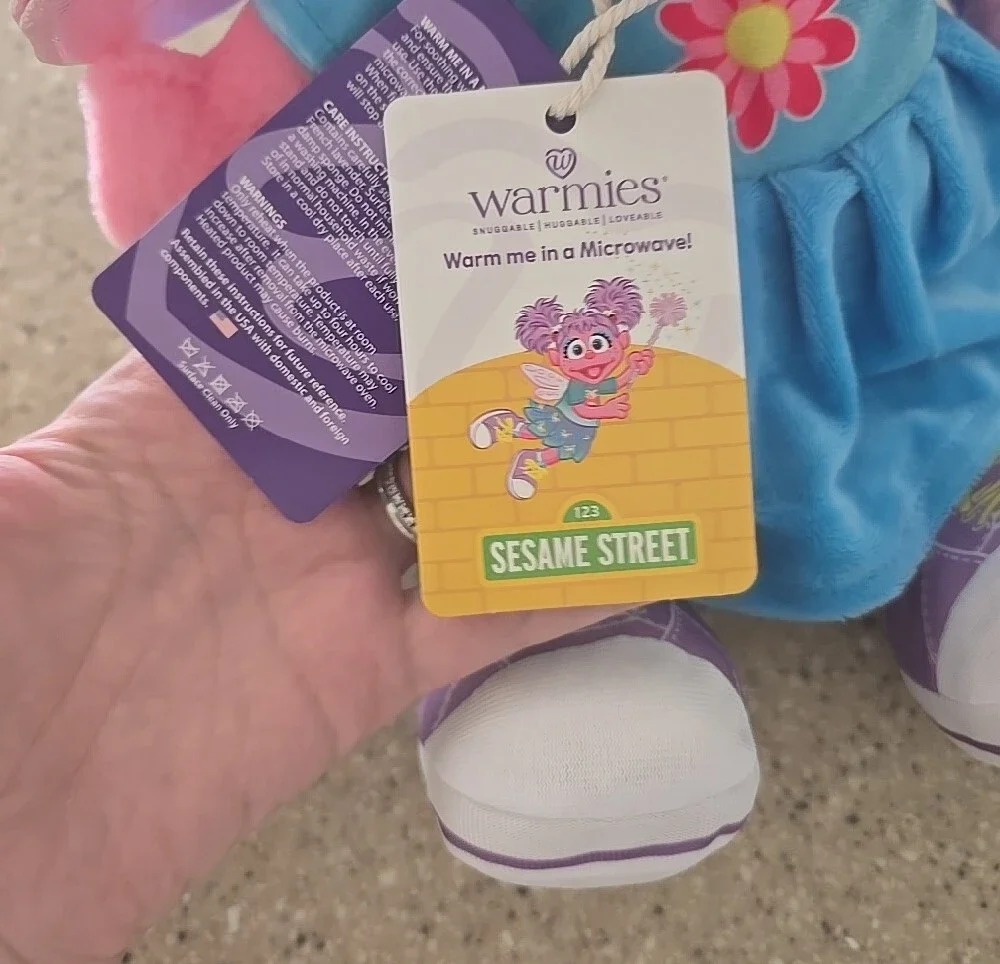 Abby Cadabby Warmies -Sesame Street